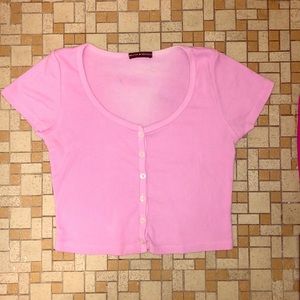 💖 Brandy Melville Pink Zelly top💖